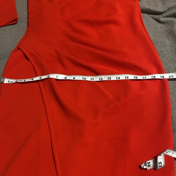 New York & Company Orange Sheath Dress | Size: Medium - Picture 14 of 15
